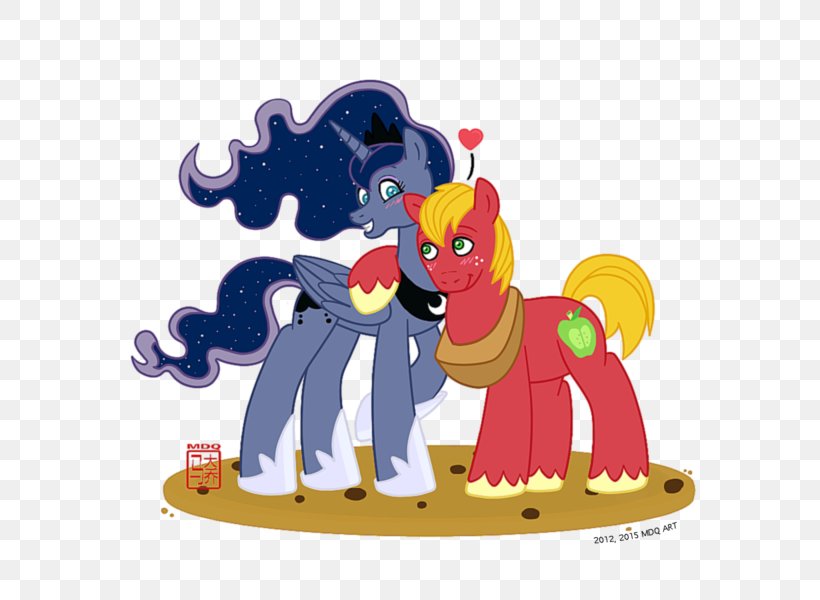 Pony Big McIntosh Princess Luna Horse, PNG, 800x600px, Pony, Animal Figure, Art, Big Mcintosh, Cartoon Download Free