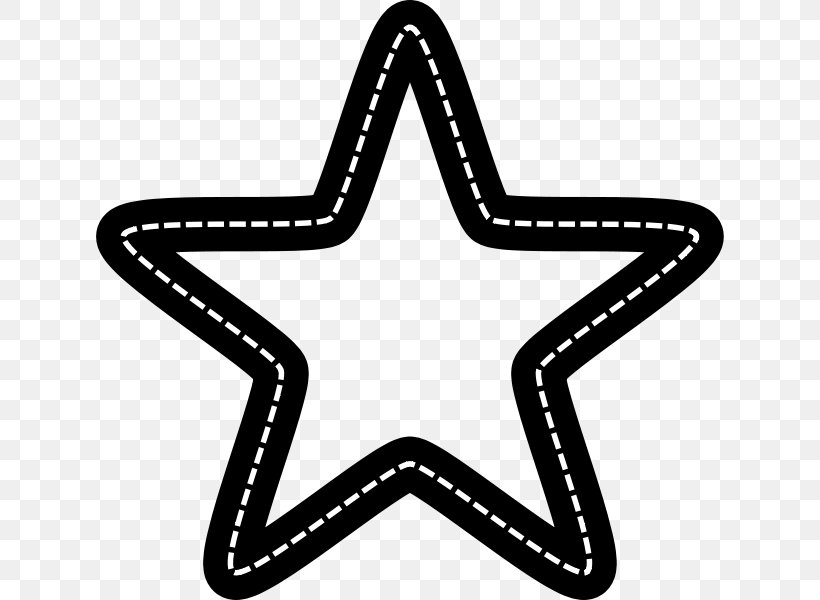 Five-pointed Star Star Polygons In Art And Culture, PNG, 628x600px, Star, Area, Black, Black And White, Fivepointed Star Download Free