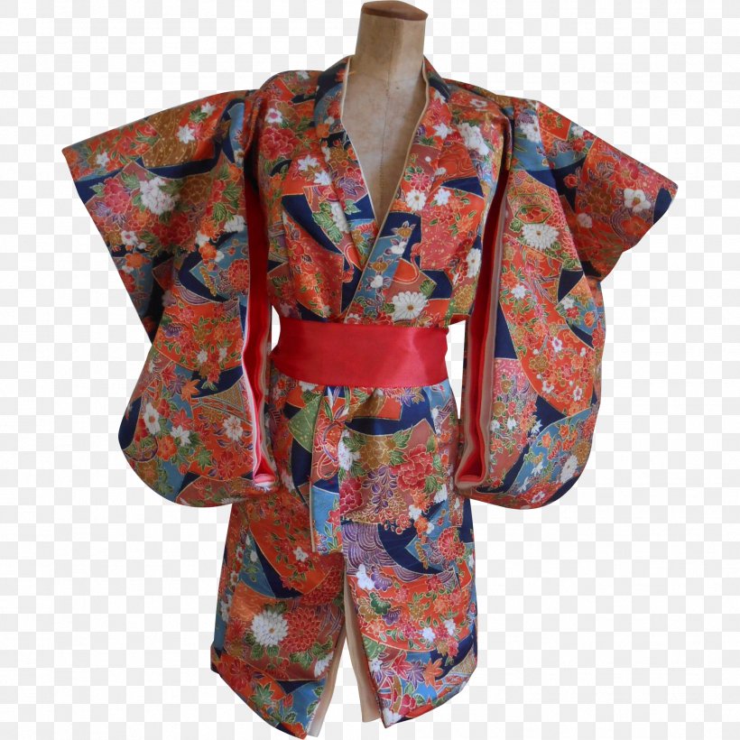 Robe Japanese Dolls Kimono, PNG, 1903x1903px, Watercolor, Cartoon, Flower, Frame, Heart Download Free
