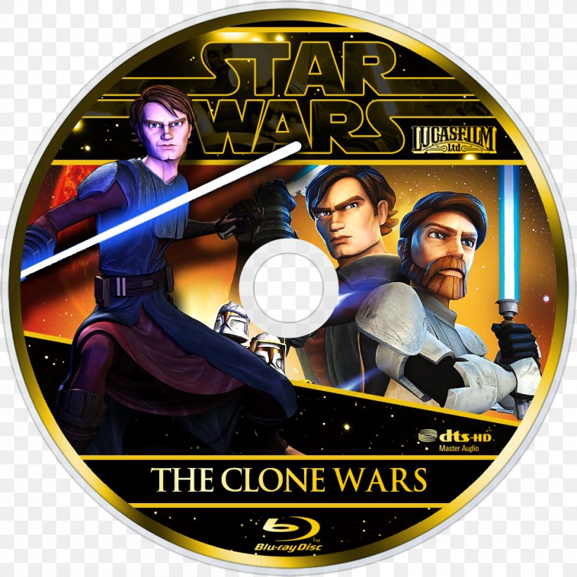 Star Wars: The Clone Wars Blu-ray Disc Harmy's Despecialized Edition, PNG, 1000x1000px, Star Wars The Clone Wars, Bluray Disc, Clone Wars, Dvd, Film Download Free