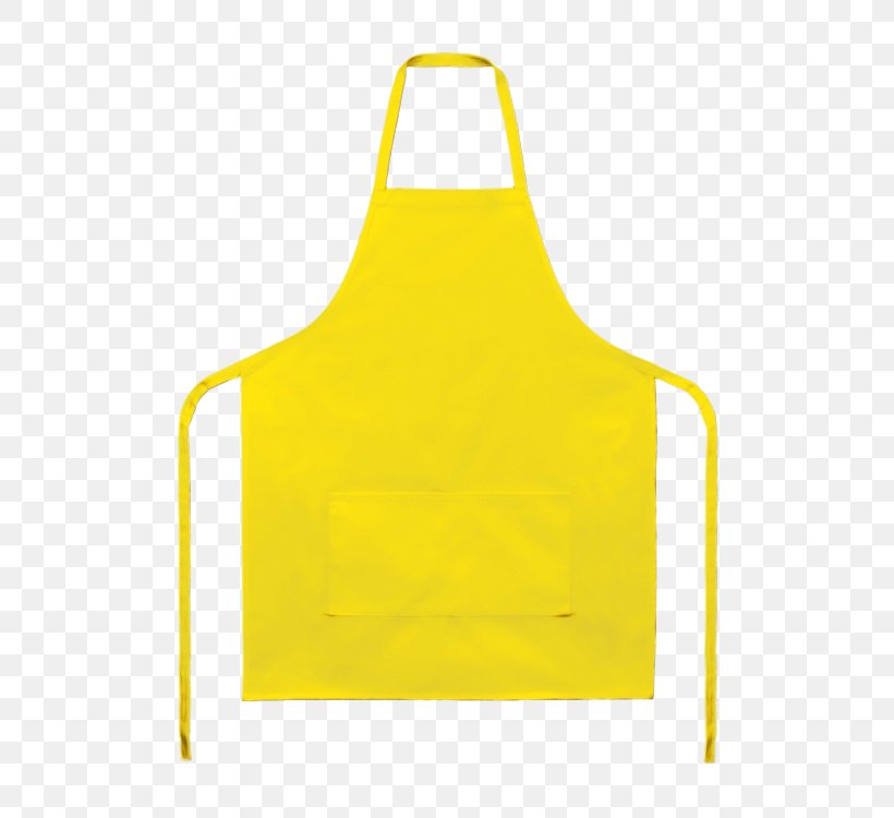 Yellow Clothing Outerwear Apron, PNG, 500x750px, Watercolor, Apron, Clothing, Outerwear, Paint Download Free
