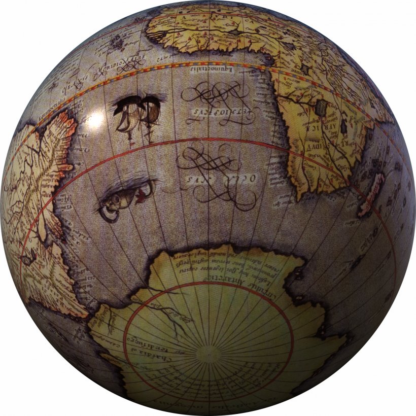 Globe World Map Southern Hemisphere, PNG, 1850x1850px, Globe, Map, Southern Hemisphere, Sphere, World Download Free
