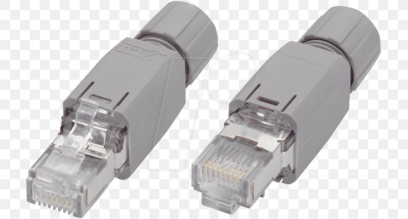 RJ-45 Electrical Connector WAGO Kontakttechnik Ethernet Fieldbus, PNG, 715x440px, Electrical Connector, Controller, Electrical Cable, Electronics, Electronics Accessory Download Free