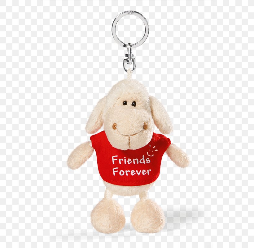 Stuffed Animals & Cuddly Toys Sheep NICI AG Plush Key Chains, PNG, 800x800px, Watercolor, Cartoon, Flower, Frame, Heart Download Free