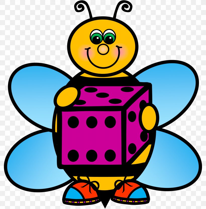 Clip Art Bee School Image, PNG, 3144x3193px, Bee, Art, Borders And Frames, Bumblebee, Cartoon Download Free