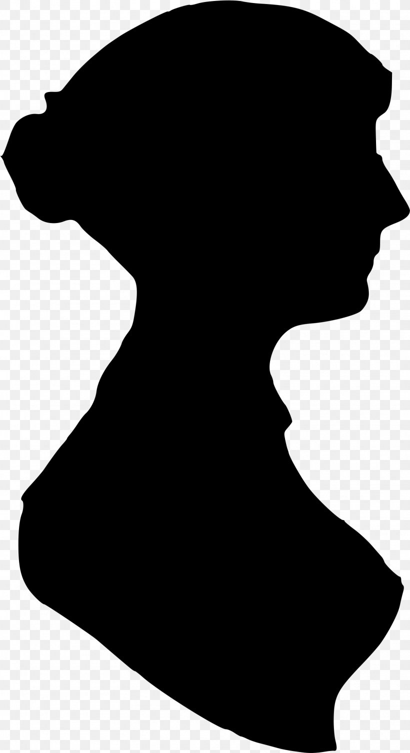 Pride And Prejudice Silhouette Portrait Mansfield Park Image, PNG, 1617x2971px, Pride And Prejudice, Art, Author, Blackandwhite, Cheek Download Free