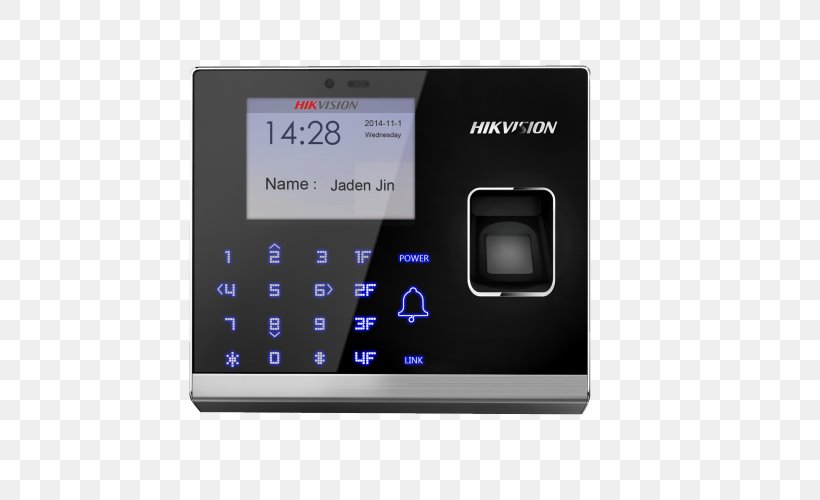 Access Control Door Security Hikvision Closed-circuit Television Biometrics, PNG, 500x500px, Access Control, Biometrics, Card Reader, Closedcircuit Television, Computer Terminal Download Free