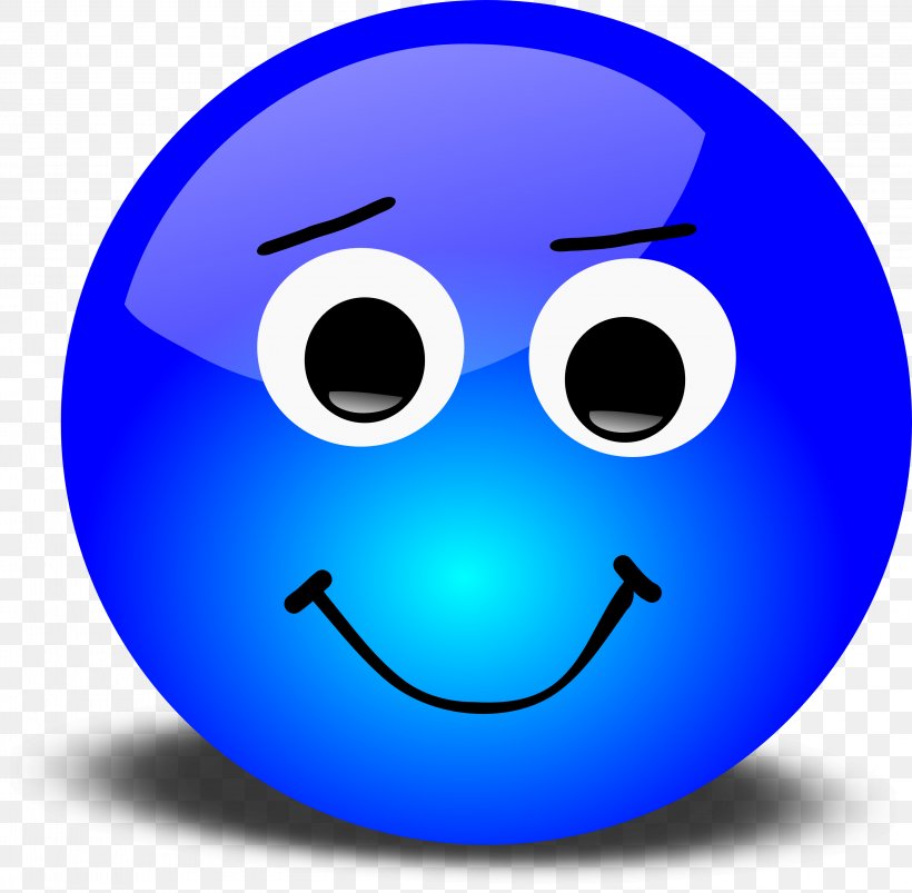 Emoticon Smile, PNG, 3200x3134px, Smiley, Blue, Drawing, Electric Blue, Emoticon Download Free