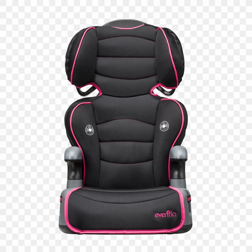 Baby & Toddler Car Seats Evenflo Amp High Back Booster Child, PNG, 1200x1200px, Car Seat, Automobile Safety, Baby Toddler Car Seats, Black, Car Download Free
