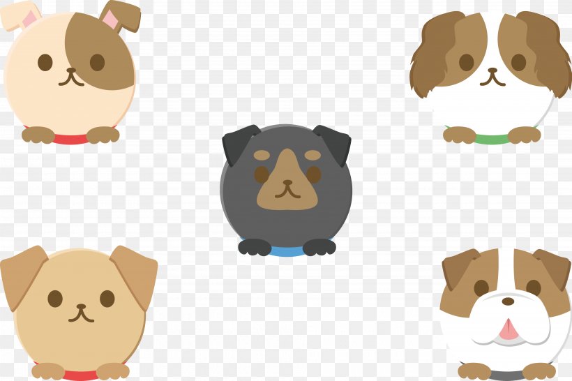 Bulldog Puppy Cat Pet Illustration, PNG, 3840x2561px, Bulldog, Canidae, Carnivoran, Cartoon, Cat Download Free