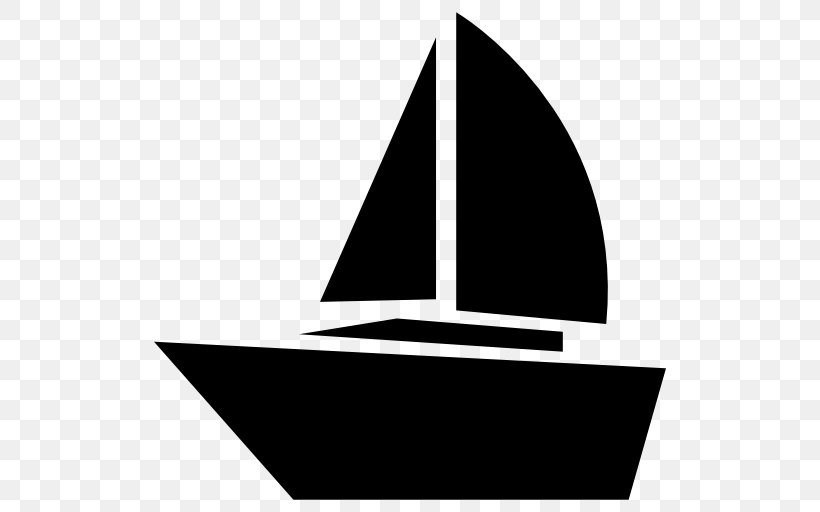 Sailing Ship Boat, PNG, 512x512px, Sailing Ship, Black, Black And White, Boat, Cone Download Free