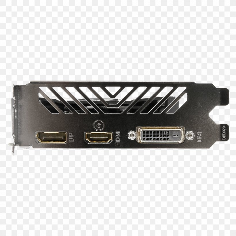 Graphics Cards & Video Adapters GDDR5 SDRAM PCI Express GeForce Gigabyte Technology, PNG, 1000x1000px, Graphics Cards Video Adapters, Bus, Cable, Computer Component, Conventional Pci Download Free