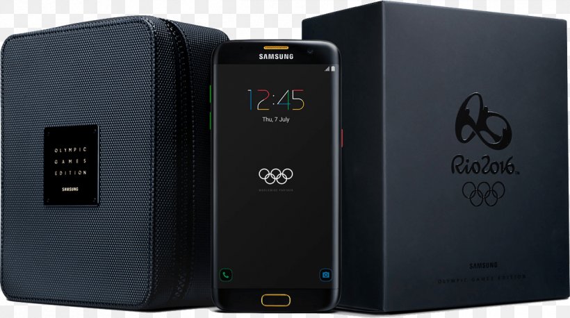 Samsung GALAXY S7 Edge Olympic Games 2016 Summer Olympics Samsung Galaxy S9, PNG, 1217x680px, Samsung Galaxy S7 Edge, Electronic Device, Electronics, Electronics Accessory, Gadget Download Free