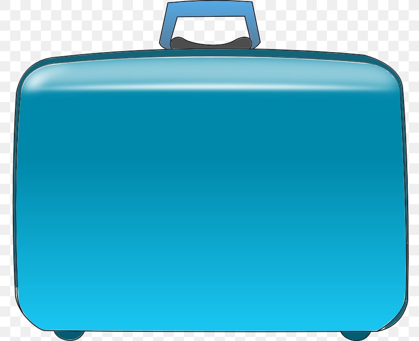 Suitcase Baggage Clip Art, PNG, 800x668px, Suitcase, Aqua, Azure, Bag, Baggage Download Free