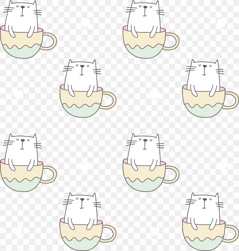Cat, PNG, 1865x1959px, Cat, Area, Comics, Cup, Drawing Download Free
