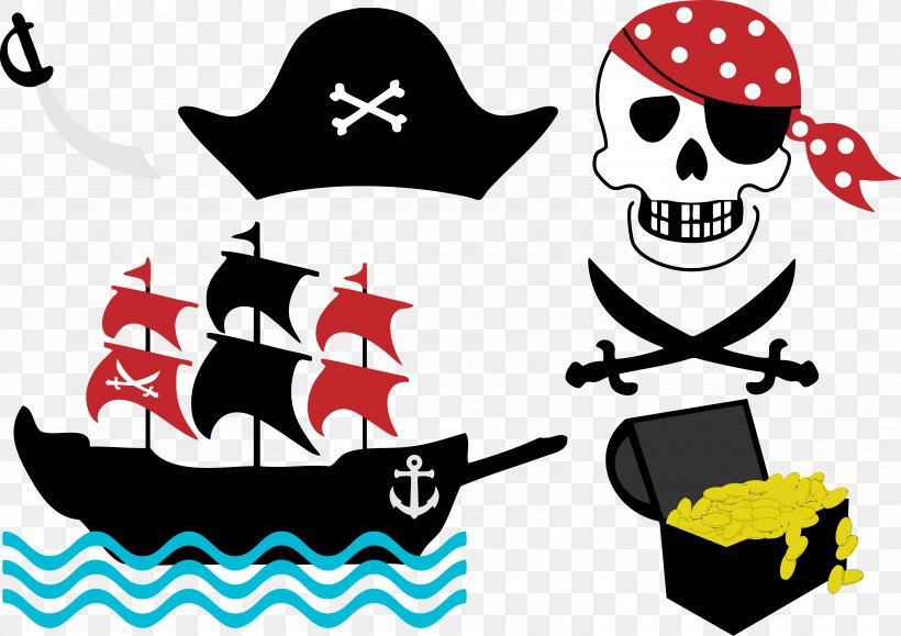 Piracy Free Content Clip Art, PNG, 3893x2751px, Piracy, Brand, Buried Treasure, Eyepatch, Free Content Download Free