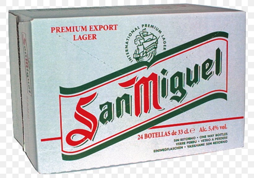 San Miguel Beer Lager Pilsner Logo, PNG, 800x574px, Watercolor, Cartoon, Flower, Frame, Heart Download Free