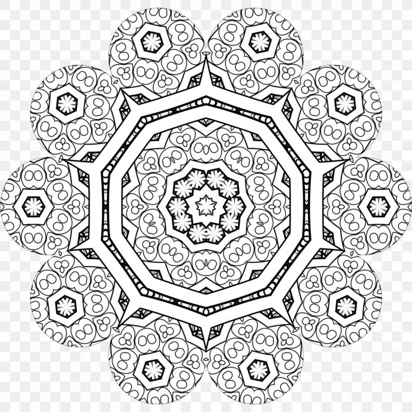 Book Black And White, PNG, 3000x3000px, Doilies, Black White M, Coloring Book, Embroidery, Interior Design Services Download Free