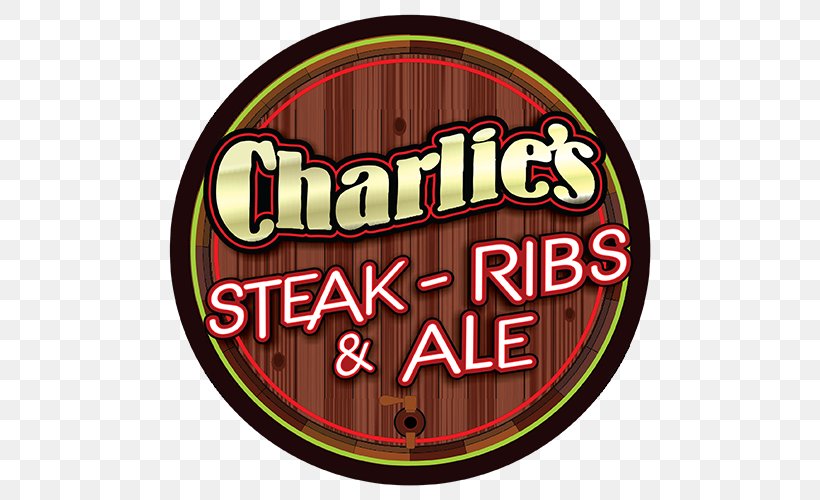 Charlie's Steak Ribs & Ale Chophouse Restaurant Barbecue Rock Lane Resort And Marina, PNG, 500x500px, Ribs, Area, Bar, Barbecue, Brand Download Free