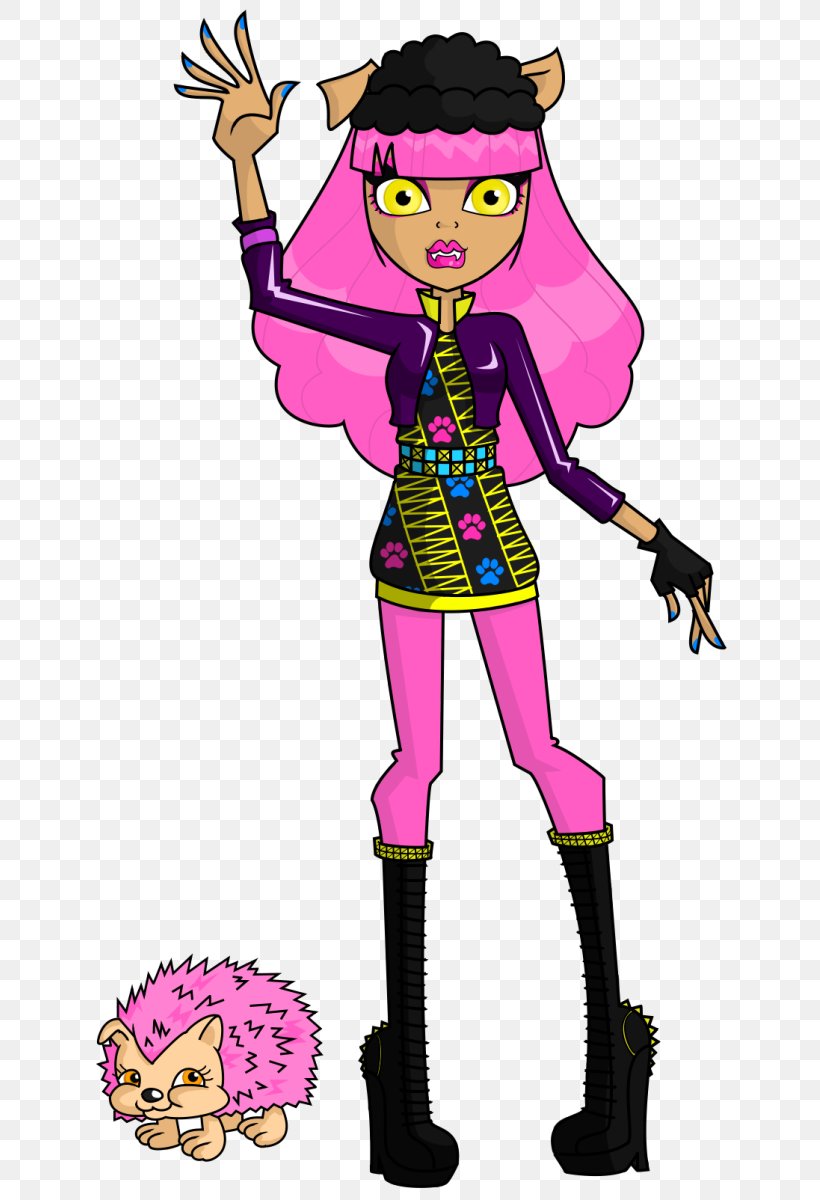 Monster High Clawdeen Wolf Doll Frankie Stein Fashion Doll, PNG, 655x1200px, Monster High, Animation, Art, Art Doll, Cartoon Download Free
