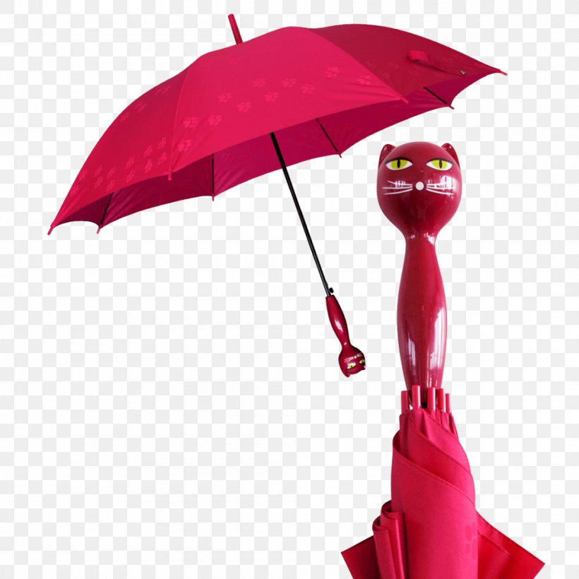 Pylones Cat Golf Umbrella Gift Albrookmall Image, PNG, 1000x1000px, Umbrella, Arts, Black, Christmas Day, Fashion Accessory Download Free