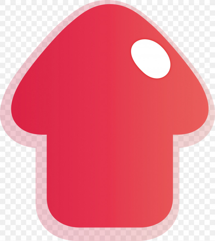 Cute Arrow, PNG, 2670x3000px, Cute Arrow, Material Property, Mushroom, Pink, Red Download Free