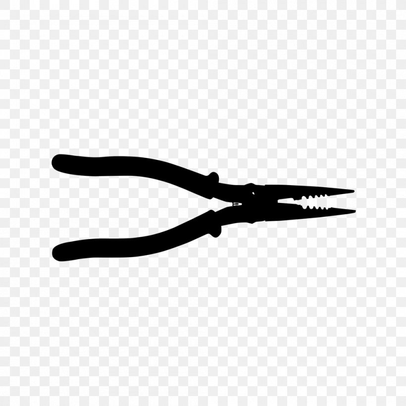 Diagonal Pliers Line Angle Product Design Font, PNG, 1000x1000px, Diagonal Pliers, Black M, Cutting Tool, Diagonal, Needlenose Pliers Download Free