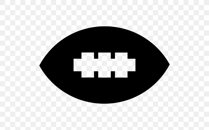 Rugby Ball American Football, PNG, 512x512px, Rugby, American Football, Ball, Black, Black And White Download Free