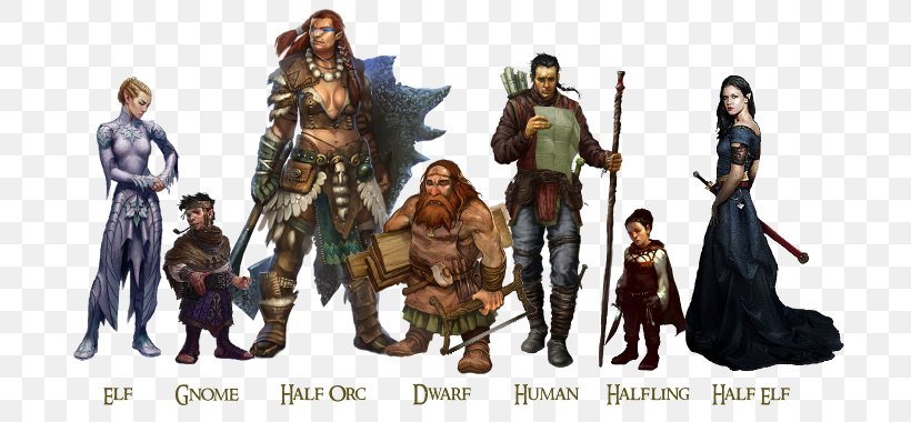 Dungeons & Dragons Pathfinder Roleplaying Game Elf Halfling, PNG, 700x380px, Dungeons Dragons, Action Figure, Character Race, Character Sheet, Costume Design Download Free