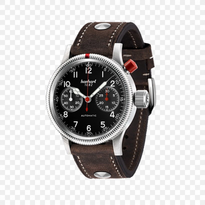 Hanhart Chronograph Watch Pioneer Corporation Fliegeruhr, PNG, 900x900px, Hanhart, Auction, Brand, Chronograph, Clock Download Free