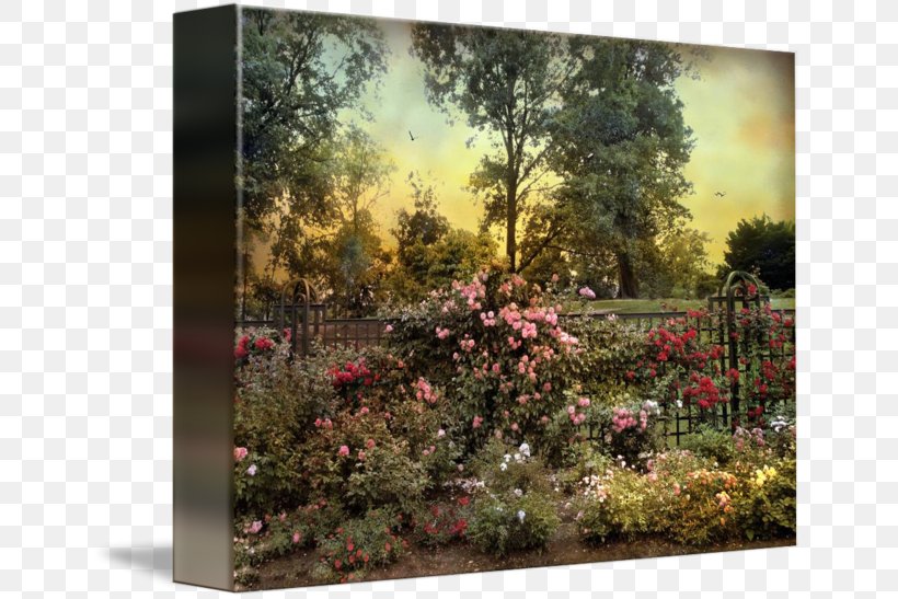 Landscaping Painting Flora Garden Flower, PNG, 650x547px, Landscaping, Flora, Flower, Flowering Plant, Garden Download Free