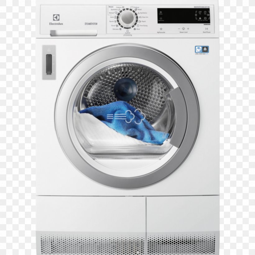 Clothes Dryer Washing Machines Electrolux EDH3897SDE Home Appliance, PNG, 1600x1600px, Clothes Dryer, Electrolux, Heat Pump, Home Appliance, Internet Download Free