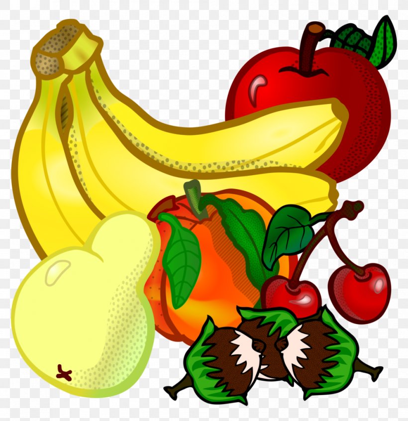 Fruit Banana Clip Art, PNG, 992x1024px, Fruit, Apple, Art, Artwork, Banana Download Free