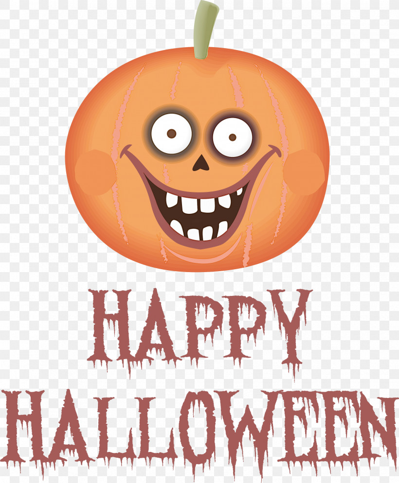Happy Halloween, PNG, 2473x3000px, Happy Halloween, Cartoon, Fruit, Happiness, Meter Download Free