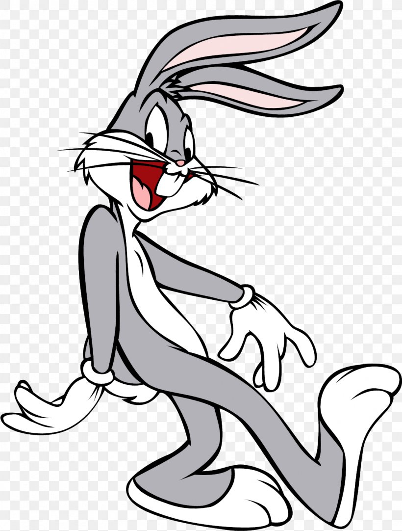 Bugs Bunny Daffy Duck Porky Pig Clip Art, PNG, 1136x1500px, Bugs Bunny, Art, Artwork, Beak, Black And White Download Free