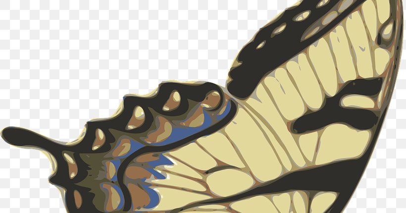 Butterfly Vector Graphics Clip Art Swallowtails Image, PNG, 819x430px, Butterfly, Drawing, Insect, Invertebrate, Moths And Butterflies Download Free
