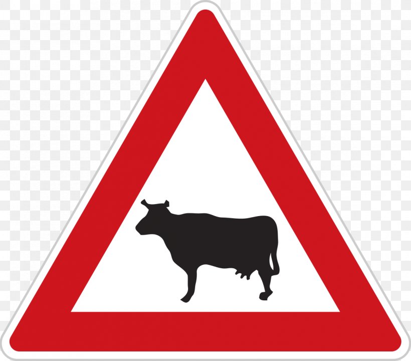 Traffic Sign Road Kolona Transport Intersection, PNG, 1165x1024px, Traffic Sign, Area, Black And White, Boom Barrier, Cattle Download Free