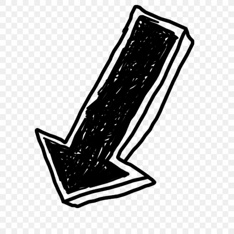 Arrow Drawing Clip Art, PNG, 1280x1280px, Drawing, Black, Black And White, Chair, Doodle Download Free