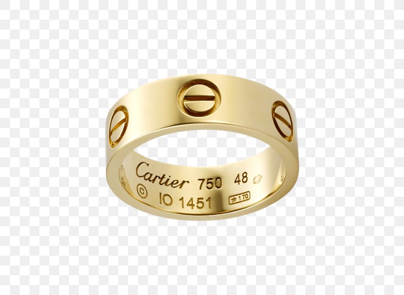 Cartier Colored Gold Wedding Ring Love Bracelet, PNG, 600x600px, Cartier, Bangle, Bracelet, Colored Gold, Diamond Download Free