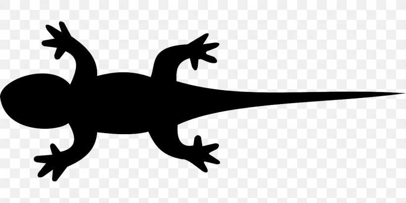 Lizard Reptile Clip Art Vector Graphics Gecko, PNG, 1280x640px, Lizard, Amphibian, Animal Silhouettes, Black And White, Can Stock Photo Download Free
