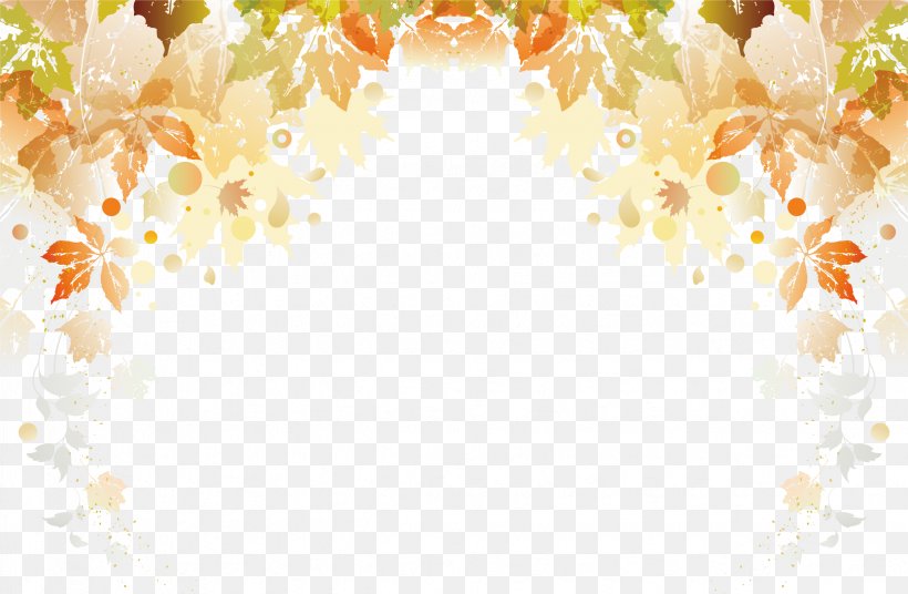 Maple Leaf Autumn Euclidean Vector, PNG, 2467x1615px, Flower, Color, Floral Design, Leaf, Maple Leaf Download Free