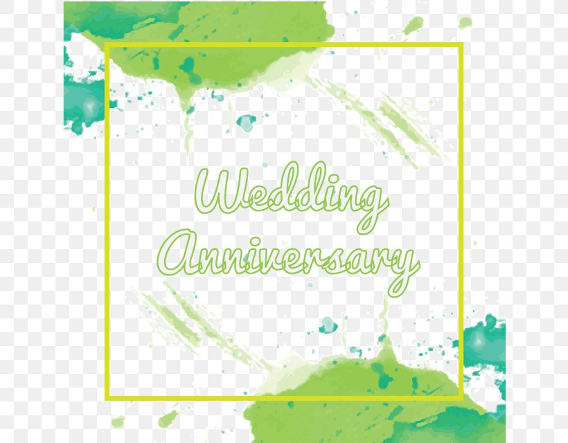 Vector Graphics Image Clip Art Graphic Design, PNG, 640x640px, Wedding Anniversary, Anniversary, Brand, Green, Leaf Download Free