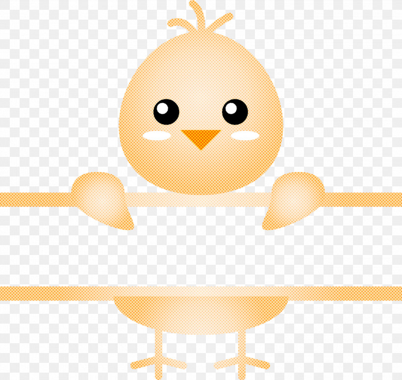 Chick Frame Easter Day, PNG, 3000x2838px, Chick Frame, Bird, Cartoon, Easter Day, Line Download Free
