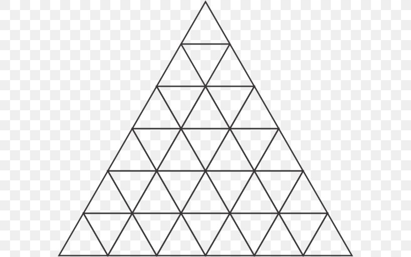 Equilateral Triangle Mathematics Triangular Prism Face, PNG, 590x513px, Triangle, Area, Base, Black And White, Counting Download Free