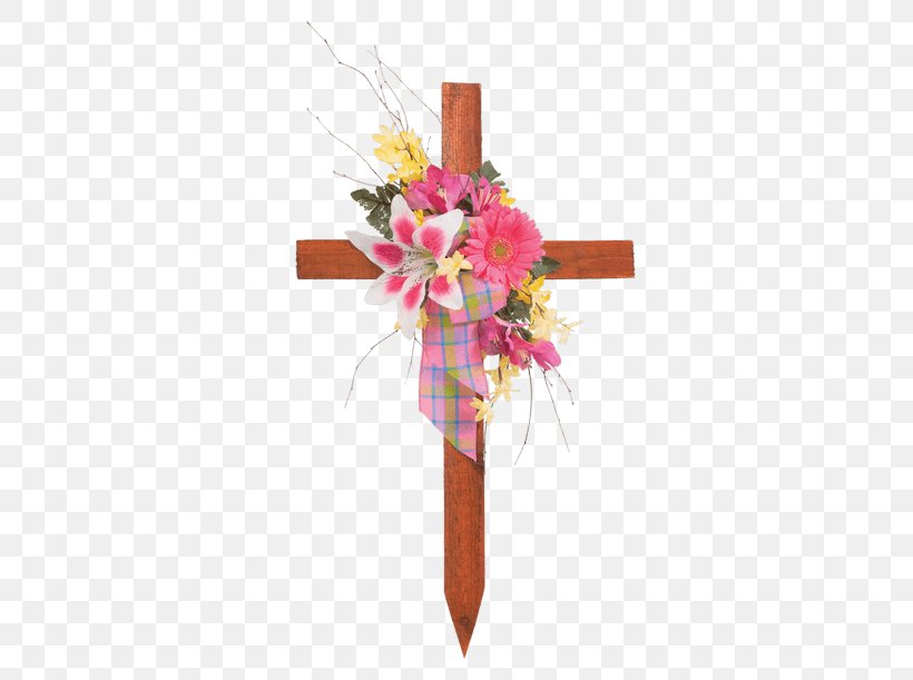 Floral Design Flower Bouquet Cemetery Funeral, PNG, 500x611px, Floral Design, Artificial Flower, Caskets, Cemetery, Cross Download Free
