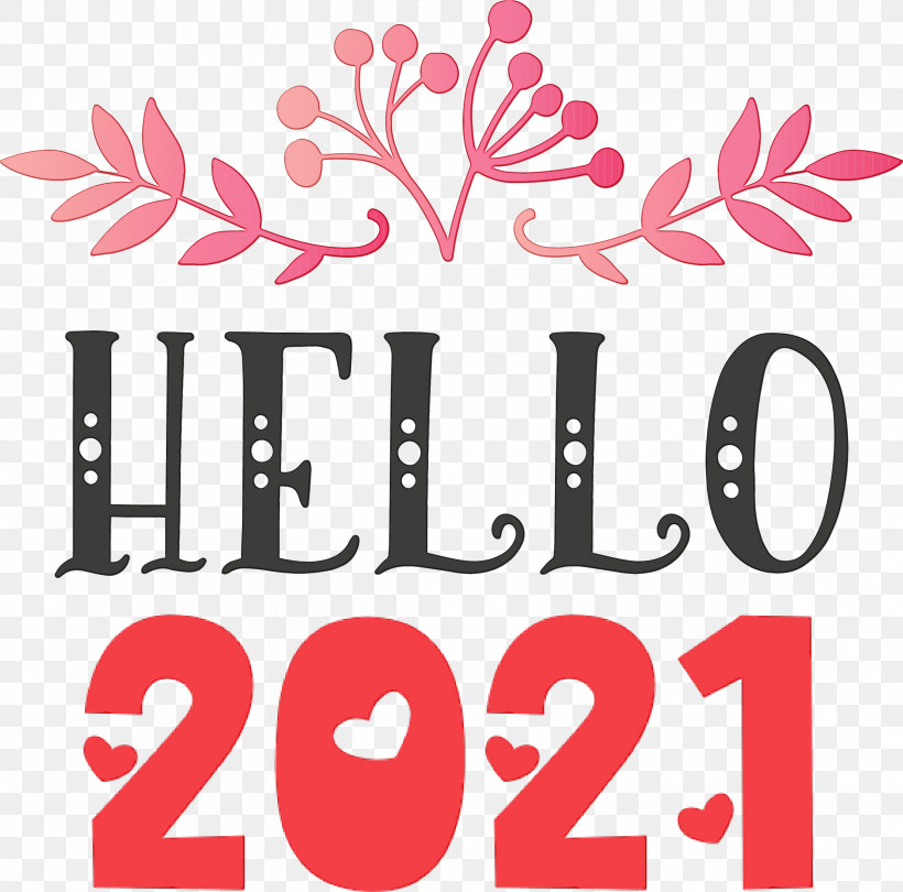 Logo Text Flower Petal Line, PNG, 2424x2396px, 2021 New Year, Hello 2021 Year, Flower, Line, Logo Download Free
