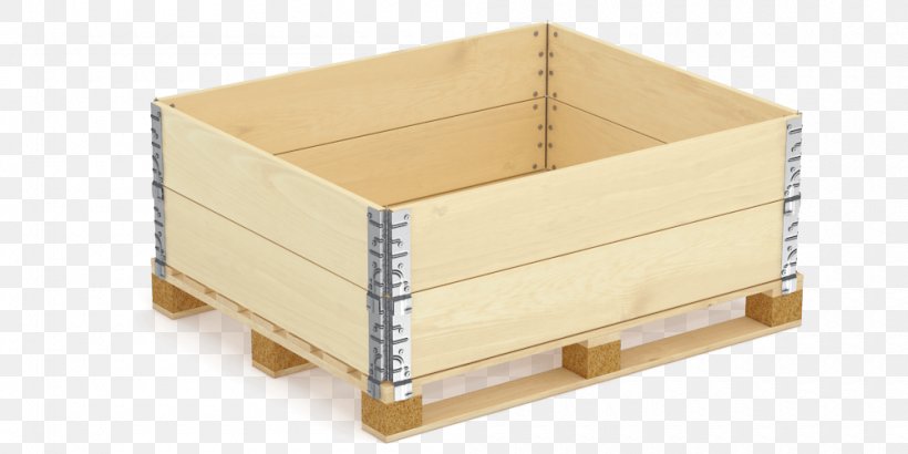 Pallet Collar Crate Wood EUR-pallet, PNG, 1000x500px, Pallet, Box, Crate, Eurpallet, Furniture Download Free