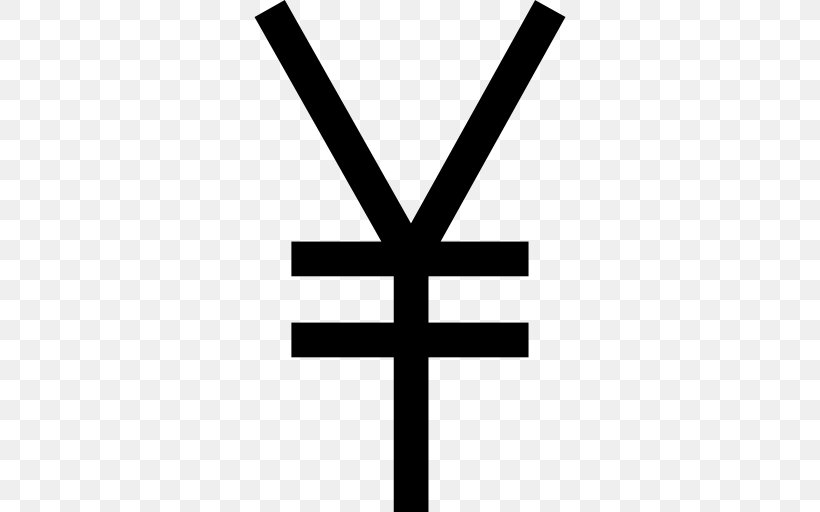 Renminbi Yen Sign Japanese Yen Currency Symbol, PNG, 512x512px, Renminbi, Bank, Black, Black And White, Brand Download Free