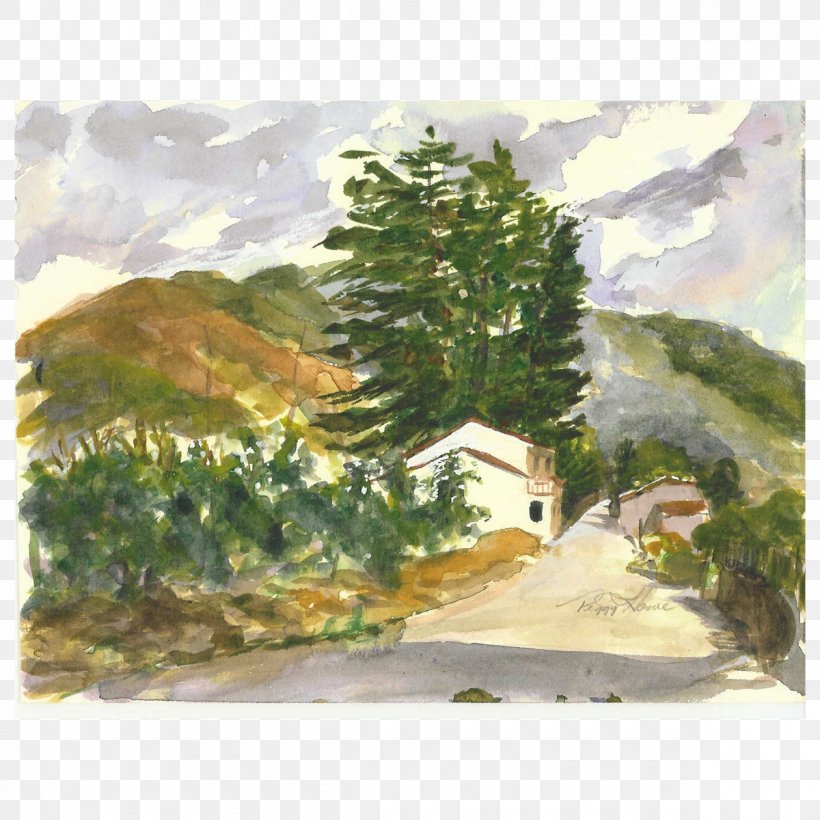 Watercolor Painting Landscape Land Lot, PNG, 1200x1200px, Watercolor Painting, Land Lot, Landscape, Paint, Painting Download Free