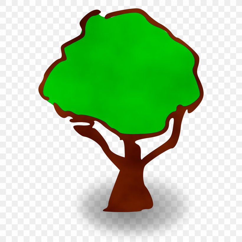 Green Clip Art Tree Plant, PNG, 2400x2400px, Watercolor, Green, Paint, Plant, Tree Download Free